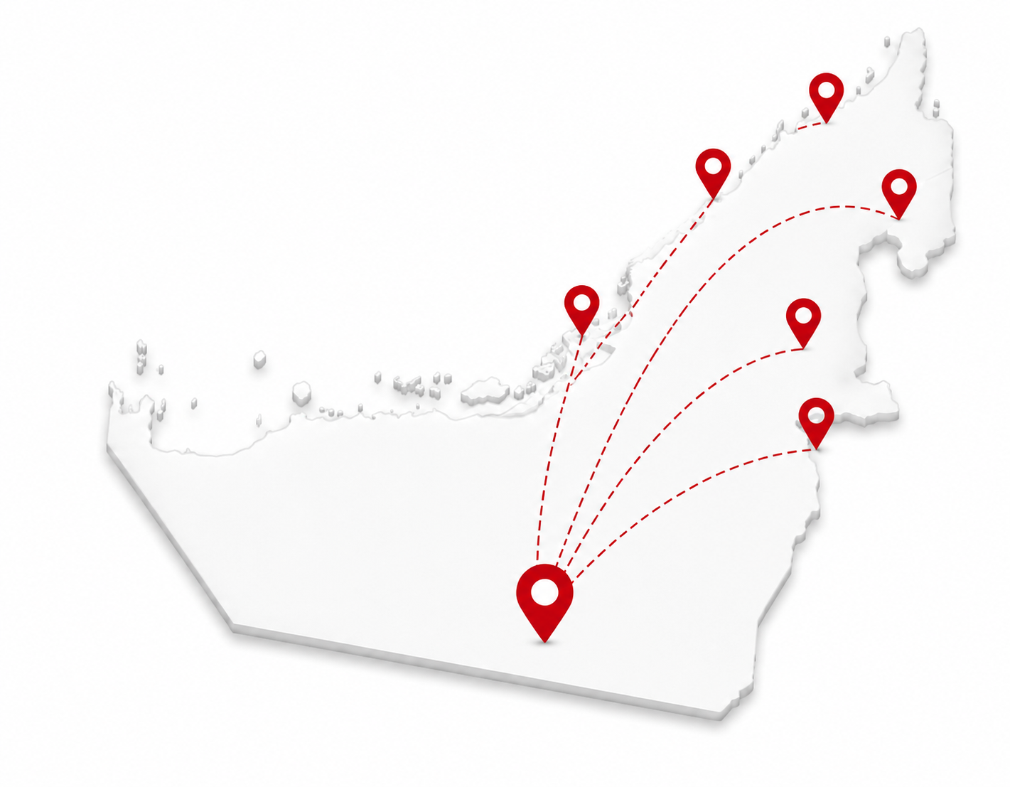 Intercity parcel delivery From Dubai, UAE